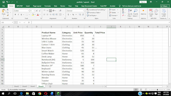 do complex excel data cleaning