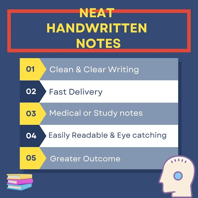 create clean handwritten notes in PDF for students