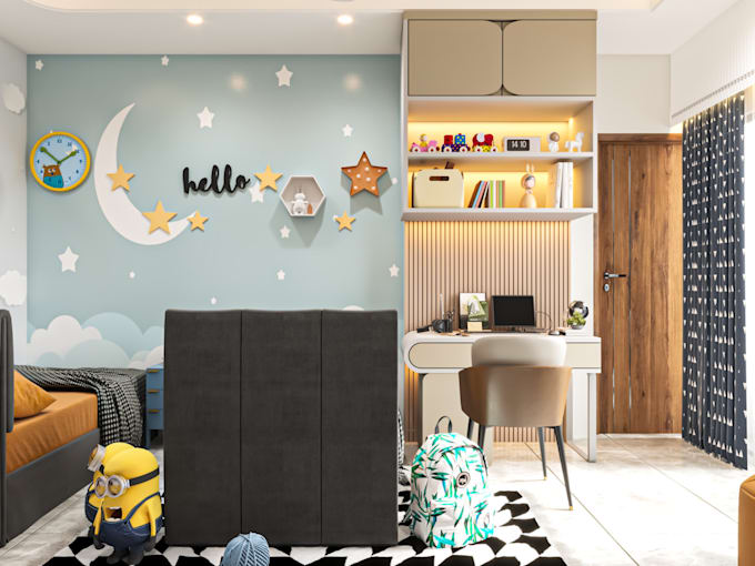 do interior design home and office rendering