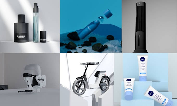 do professional product 3d modeling, rendering and animation in blender quickly