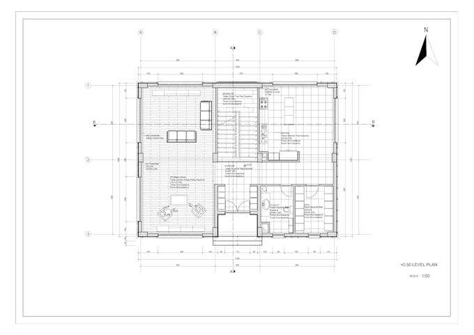 draw your architectural plans,sections and system details
