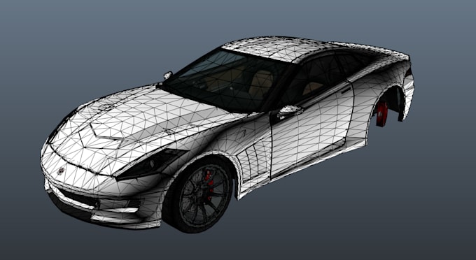 do fivem 3d car model gta v car mod car wrap design for game development
