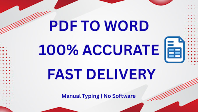 type scanned PDF into editable word