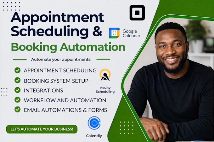 setup acuity scheduling square appointment scheduling booking calendly setmore