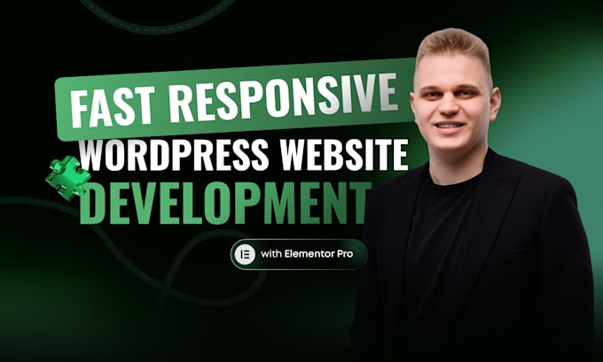 build a fast responsive wordpress website with elementor pro