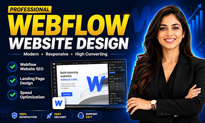 design webflow website, redesign or fix webflow website convert figma to webflow