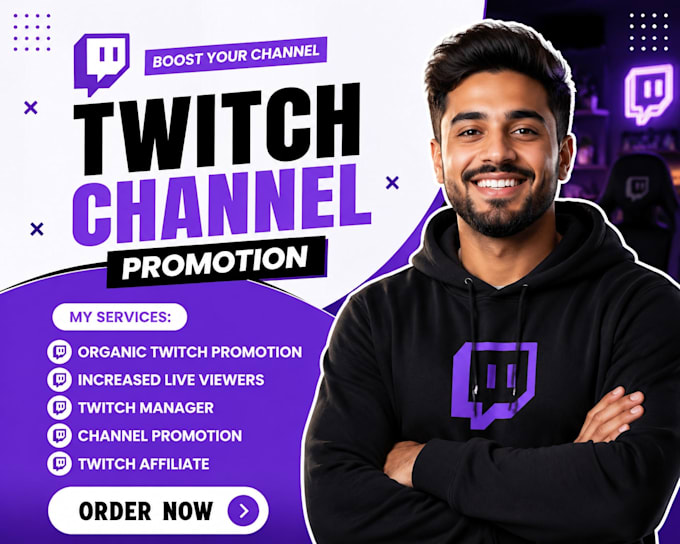 promote your channel to get organic viewers, chatters and organic followers