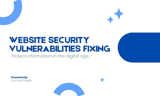 test your website for security vulnerabilities and provide full report