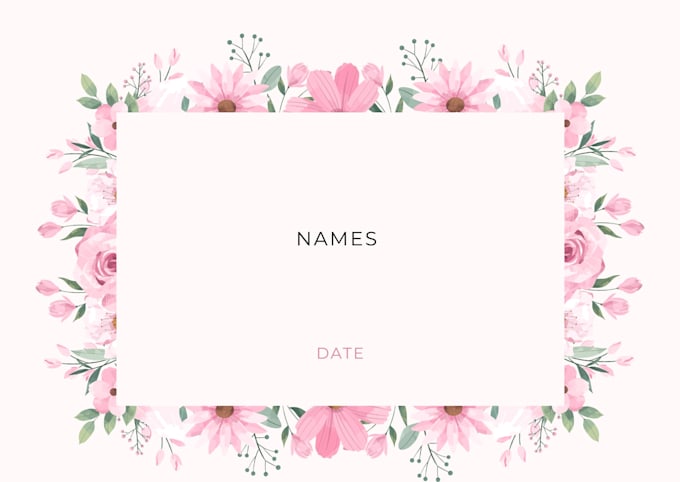 create printable wedding invitation card