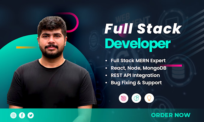full stack developer mern stack custom web app expert