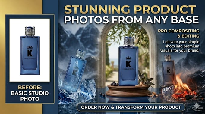animate raw photo into realistic shoot and ads