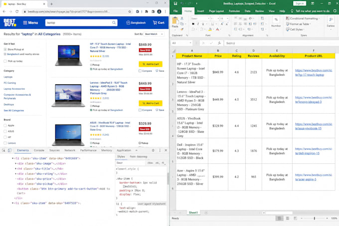 do web scrapping for your business