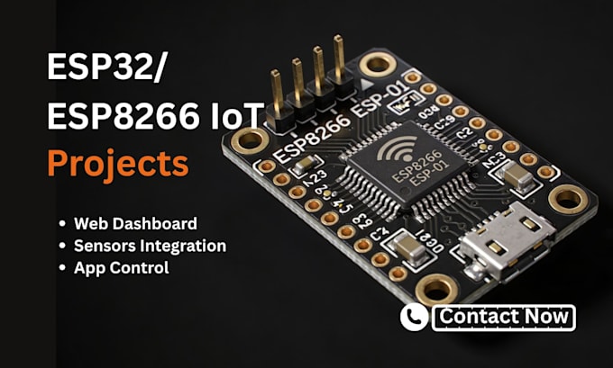 Développer des projets iot avec esp32 esp8266 arduino avec tableau de ...