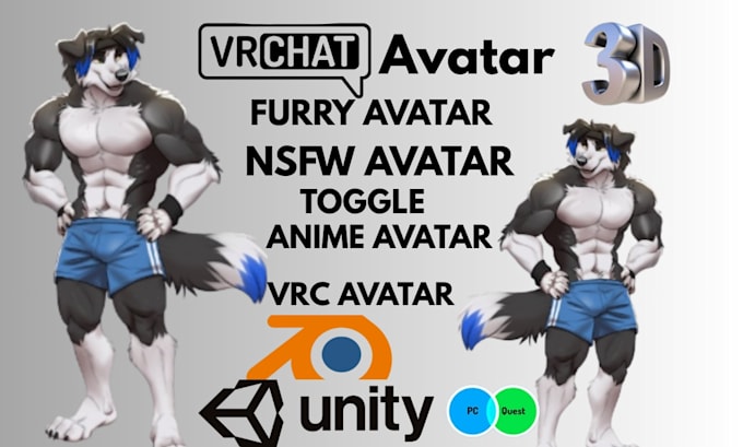 create custom vrchat avatar for