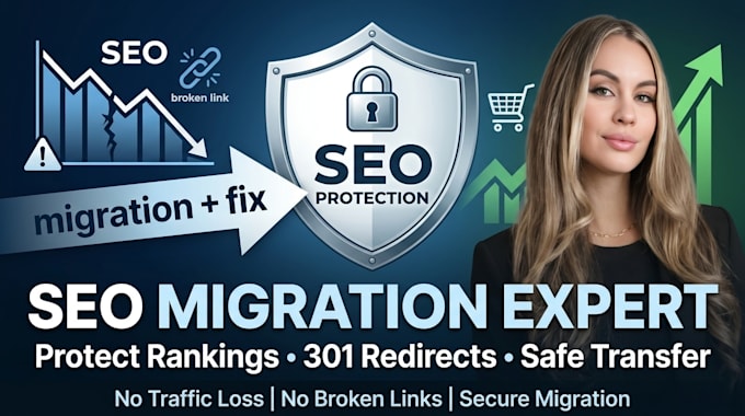 migrate website to shopify with SEO migration 301 redirects URL mapping