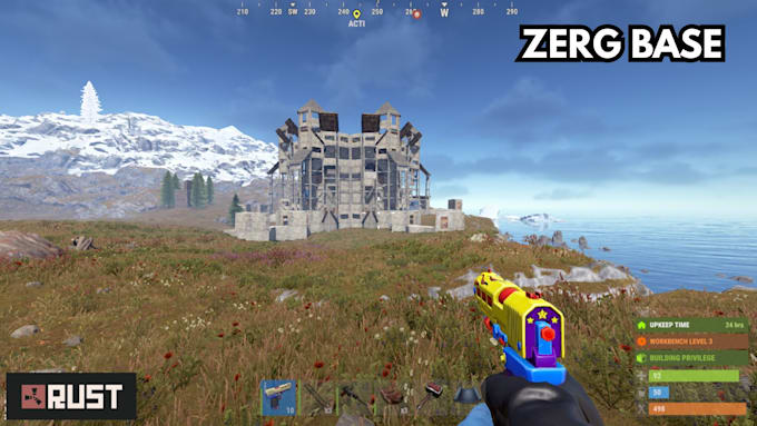 build your rust base