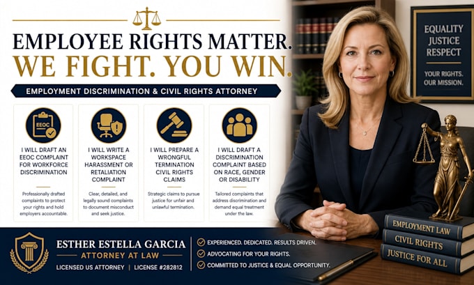 professionally draft your eeoc complaint for workplace discrimination