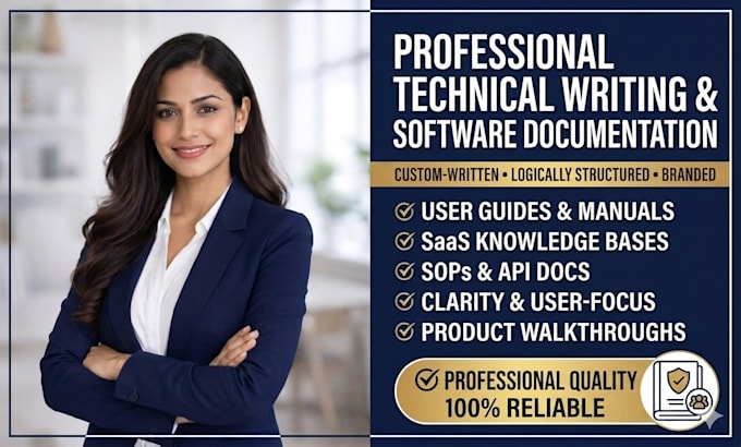 do technical writing for software documentation user guides and saas knowledge