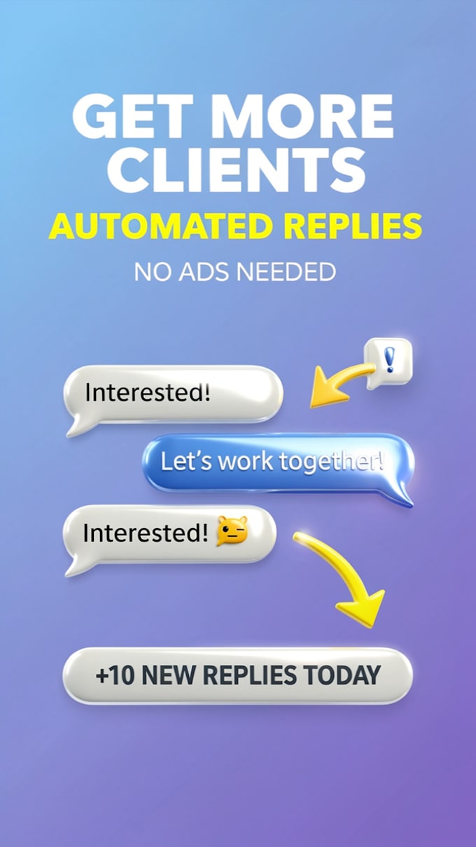 build a lead generation system that gets you client replies