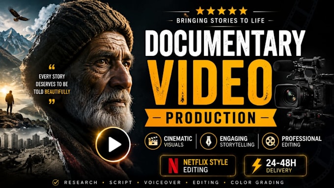 create youtube documentary video, history documentary video