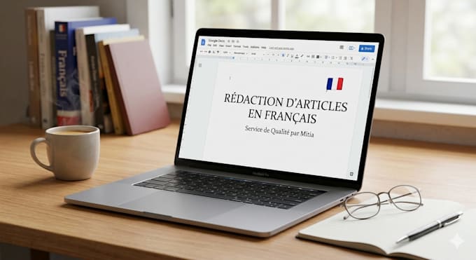 write high quality articles and blog posts in french