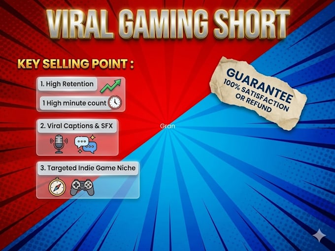create a viral gaming short for your indie game