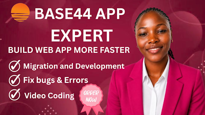 base44 expert, base44 bug fixing ,base44 app deployment, base44 web app