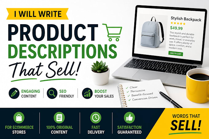 write high converting product descriptions that increase your sales