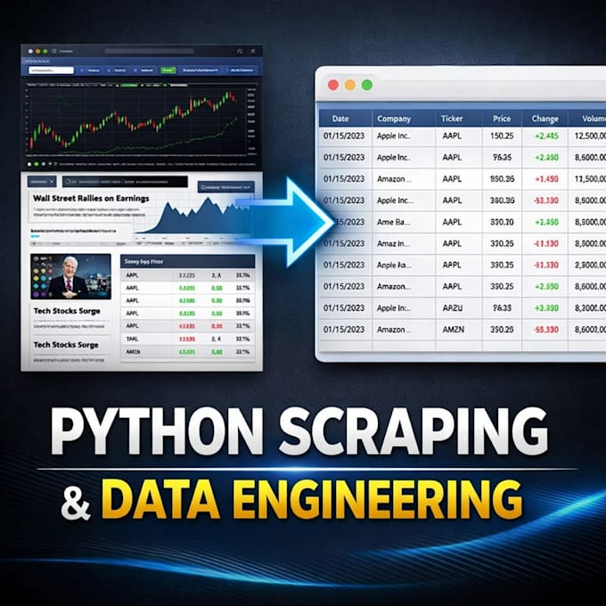 do python web scraping and data mining,