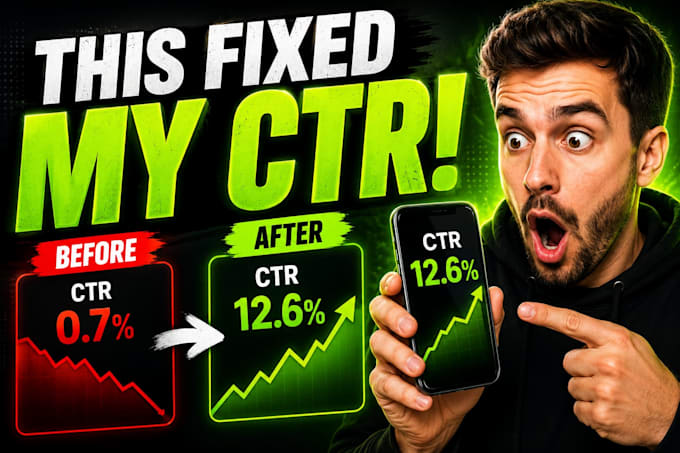 redesign your youtube thumbnails for higher CTR