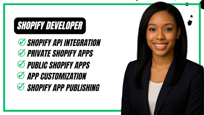 develop custom shopify public and private app shopify ai apps for your store