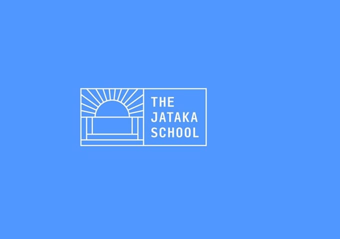 design a creative school, academy, and learning logo