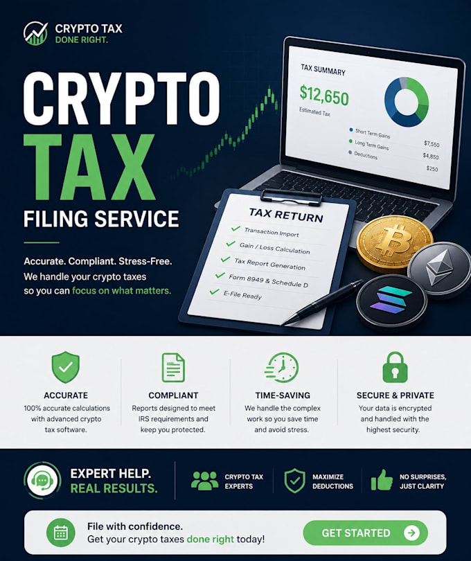 fix crypto tax errors and file accurate crypto tax returns