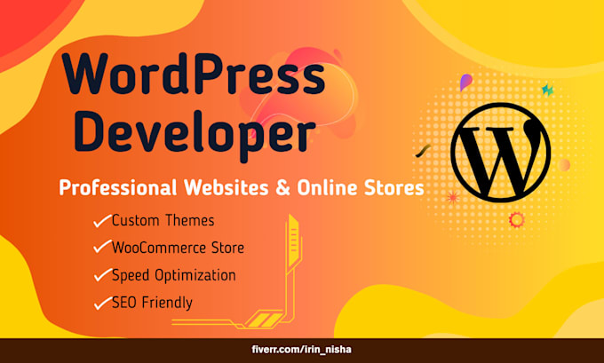 design a modern wordpress website for your needs