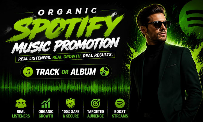 do spotify album promotion, spotify music track promotion
