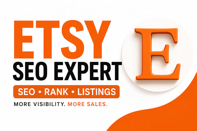 etsy seo listing optimization and improve etsy shop rank