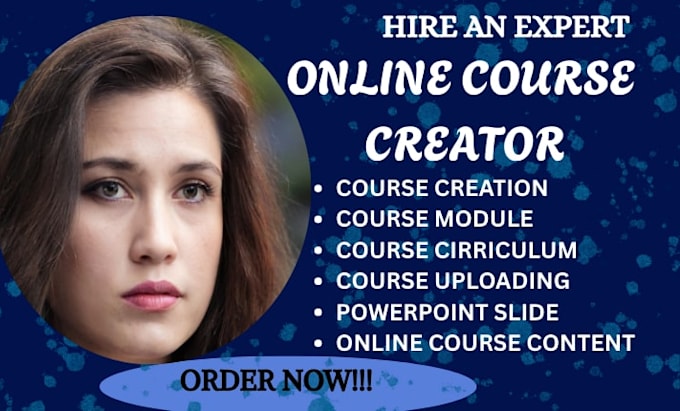 course presentation, course content, course creation, elearning course, online