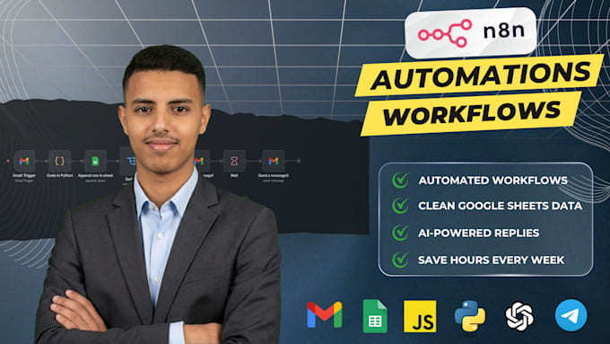 automate gmail, google sheets, forms, and telegram with ai