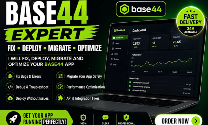 base 44 web app base 44 expert base44 integration deploy base 44