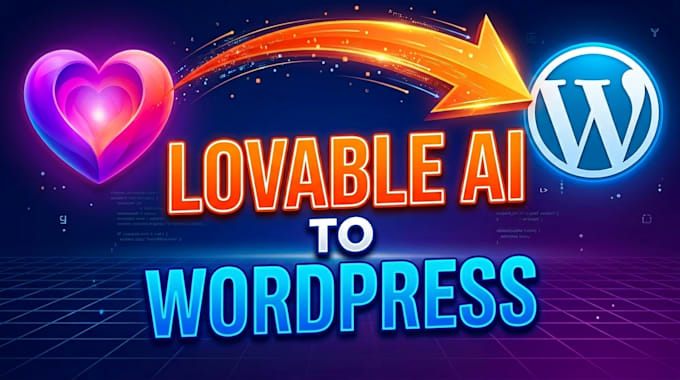 convert lovable website to wordpress using elementor