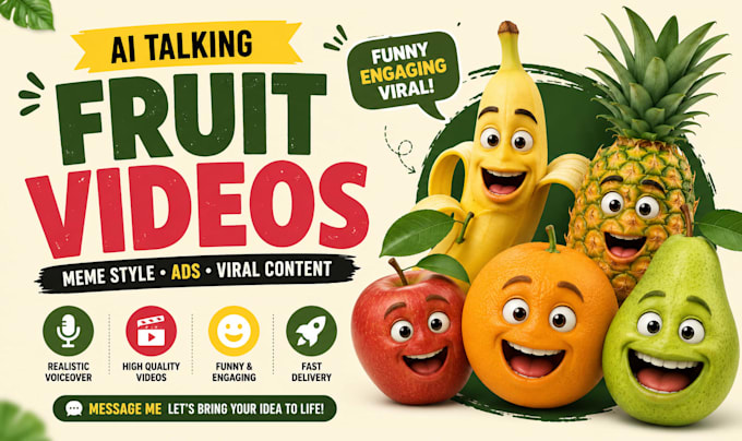 do ai talking fruits content talking fruit ads viral ai talking fruit for tiktok