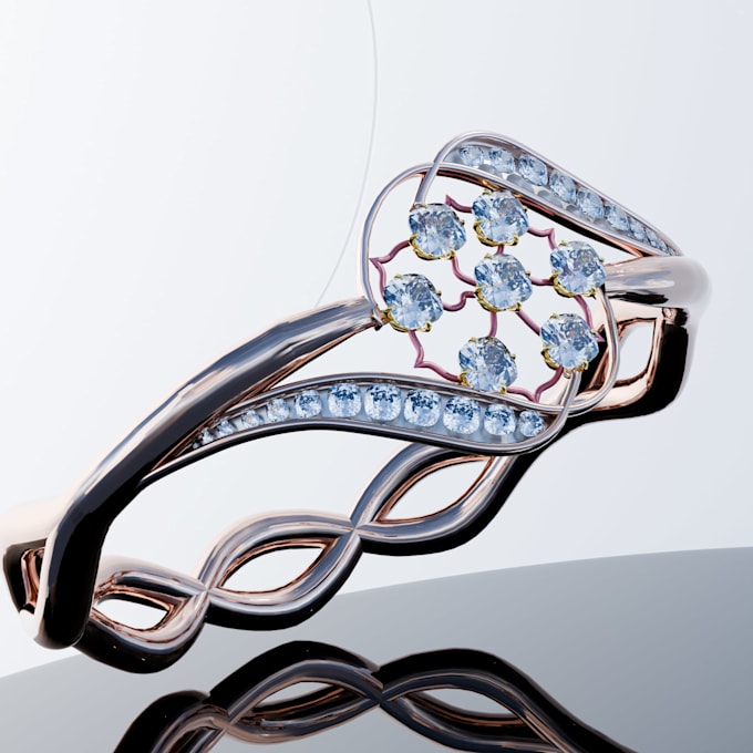 create custom 3d jewelry designs and realistic renders