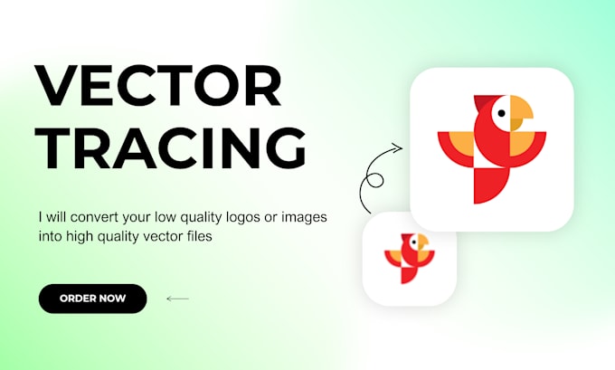 vector tracing, png to vector, recreate logo in high quality