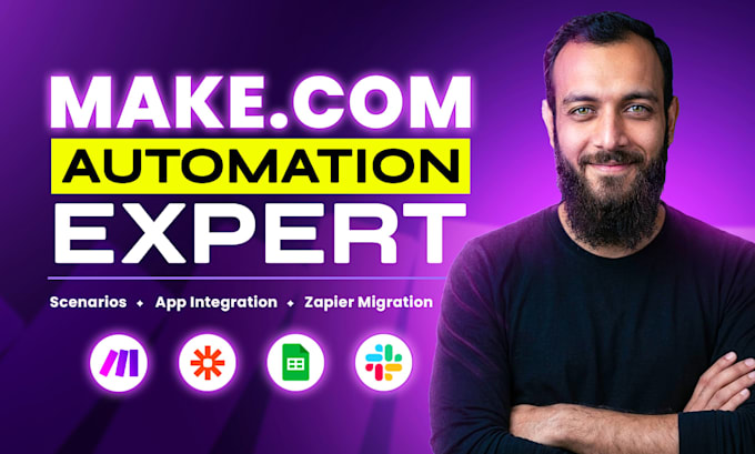 build make automation scenarios and zapier workflows