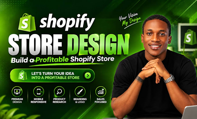 do shopify store design and redesign
