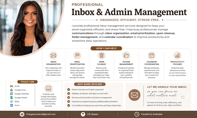manage your calendar and scheduling professionally