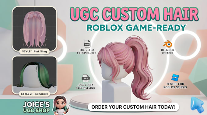 create a ugc hair models