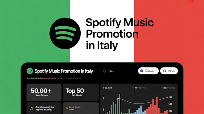 do spotify music promotion in italy