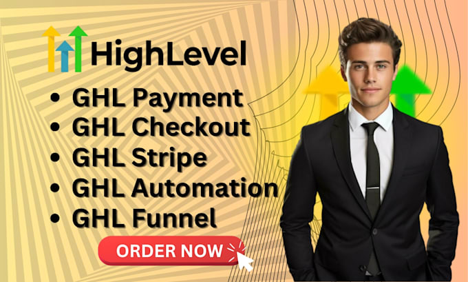 setup ghl payment, checkout, stripe, automations, funnels