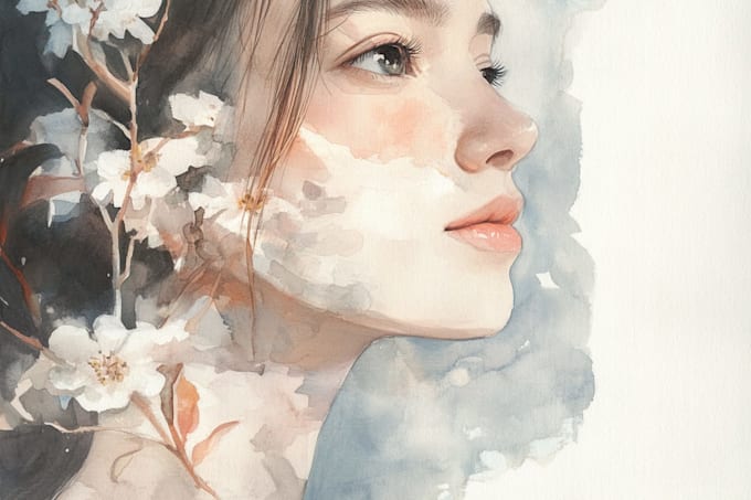 do a watercolor illustration